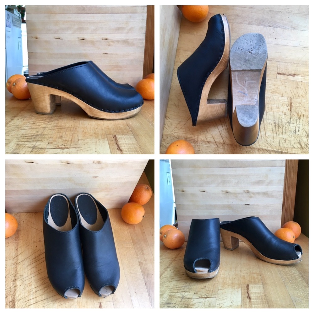 No. 6 Sven heeled clogs